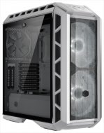 Cooler Master MasterCase H500P, USB3.0x2, USB2.0x2, 2x200RGBFan, 1x140Fan, White, Full Tower, w/o PSU , 